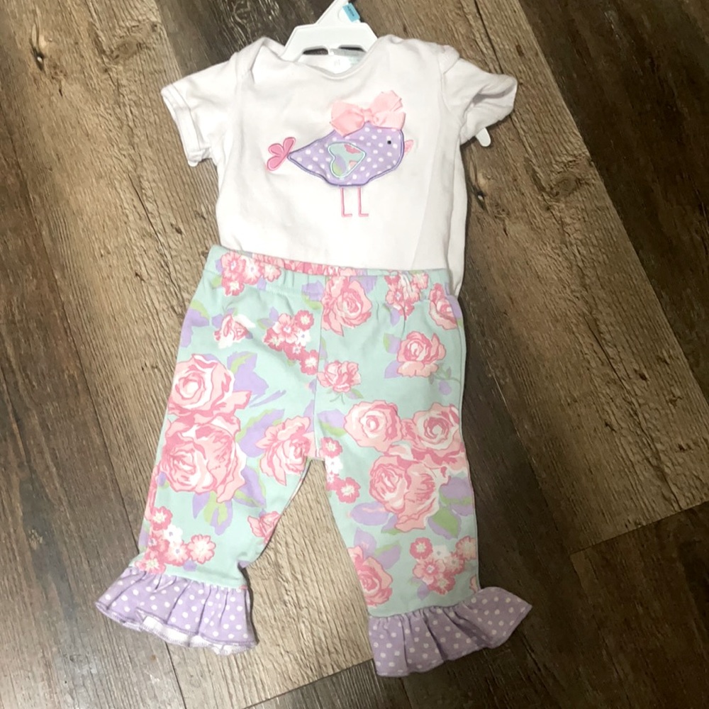Nursery rhyme baby girl outfit